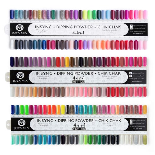 Joya Mia Professional Dipping Powder Nail art long lasting simply apply 2oz jars 180 colors to choose from (DP-101)