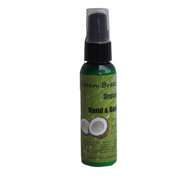 Green Breeze Imports Purse-Size Citronela-Scented Organic Body Lotion