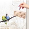 Bird Chewable Keyboard Toy Wooden Parrot Chewing Toy Parrot Foraging Toy Bird Foraging Toy Parrot Biting Toy Bird Chewing Toy Bird Cage Accessories Bird Wooden Block Chewing Toy for Parrot