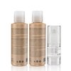 MOEHAIR Travel Size Shampoo and Conditioner set Protein Shampoo (3.4 Fl Oz), Conditioner (3.4 Fl Oz) and Hair Serum (0.51 Fl Oz), Travel Essentials, Travel Size Toiletries