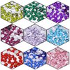2250 Pcs SS16 4mm Flatback Rhinestones for Nails Art Crafts Glitter Round Gems Crystals DIY Clothes Shoes（Light Grey)
