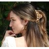 Camila Paris CP3054 French Hair Clip for Women Thick Hair for Long Curly Wavy Hair, Beige, Girls Hair Claw Clips Fashion Styling Hair Accessories for Women, Strong Hold No Slip Grip, Made in France