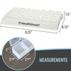 HealthSmart Weekly Pill Organizer 3 Times A day, Medicine Organizer for Morning, Noon, Evening, and Night, Travel Pill Organizer, With Storage Tray, Clear (Pack of 1)