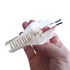Ice Cream Claw Clip,Acetate Hair Clips,Big Hair Clips for Women,White
