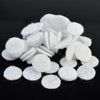 100 Pcs Microdermabrasion Cotton Filters Replacement 10 mm Dia Microdermabrasion Filters Facial Vacuum Filters Accesories Sponge Filter for Comedo Suction Microdermabrasion, White