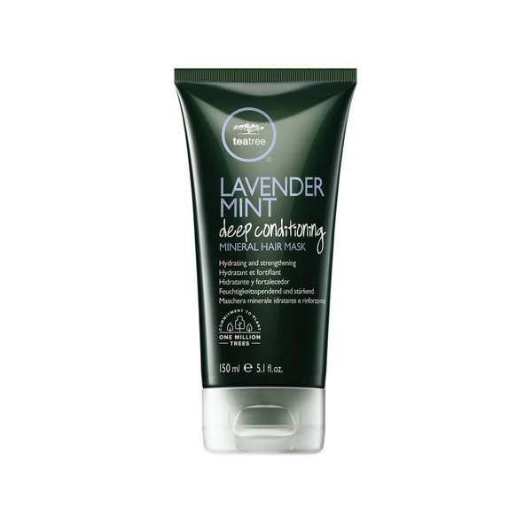 Tea Tree Lavender Mint Deep Conditioning Mineral Hair Mask, Hydrates + Strengthens, For Coarse + Dry Hair, 5.1 fl. oz.