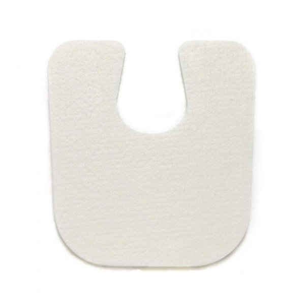 Callus U-Shaped Foot Cushions, 100 Per Pack, 1/8" Foam Pads