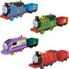 Thomas & Friends Motorized Toy Trains Set of 4 Engines, Thomas Percy Kana & James for Preschool Pretend Play Kids Ages 3+ Years