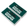 Choose Your Weapon Controllers Games Gamer Eraser Set of 2
