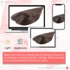 Uaismewow Hair Toppers for Women Real Human Hair Short Hair Toppers for Women with Thinning Hair 100% Remy Human Hair Clip in Dark Brown Real Hair Topper Middle Part Hair Topper for Thin Hair