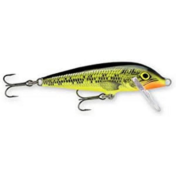 Rapala Countdown 01 Fishing lure, 1-Inch, Fire Minnow Silver, 5