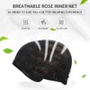 Sabosi Men's White Wigs Short Wigs Natural Looking Heat Resistant Synthetic Hair with Adjustable Cap 180g