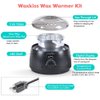 waxkiss Wax Warmer, Digital Wax Warmer for Professional Hair Removal with See-Through Lid and 14oz Wax Pot