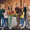 Cagemoga 6 Pack Thanksgiving Headband Turkey Headband Turkey Drumstick Headband Set for Thanksgiving Party Favors Accessories