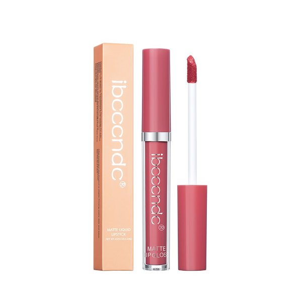 MYUANGO Matte Liquid Lipstick, Ultra-Intense Pigmented Creamy Formula, Long Lasting, Lightweight, Transfer & Water Resistant Lipstick (04)