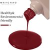MAYCHAO 15ML Gel Nail Polish 1Pc Burgundy Red Gel Polish Soak Off UV LED Nail Polish Nail Art Starter Manicure Salon DIY at Home, 0.5 OZ