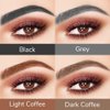 Eyebrow Tattoo Pencil 4 Fork Tip 3D Microblading,2024 New Magic Eyebrow Pencil 4-Tip Eyebrow Pencil Natural Makeup Fine Stroke,Upgraded Eye Brown Makeup Long-Lasting (Dark Brown)