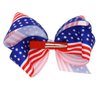 Girl Hair Clip Hair Bows Boutique Alligator Hairpins Hair Accessories for 4th of July 2 Pack ZFJ04 (Style 6)