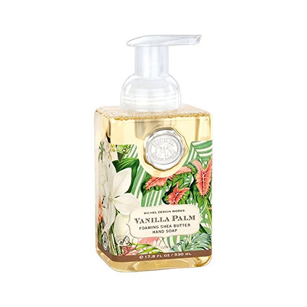 Michel Design Works Foaming Hand Soap, 17.8-Ounce, Vanilla Palm