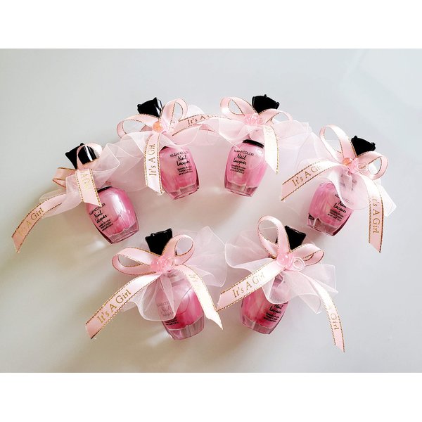COZZYBEN Ballerina Baby Shower Deluxe Nail Polish (12) Party Pack L8