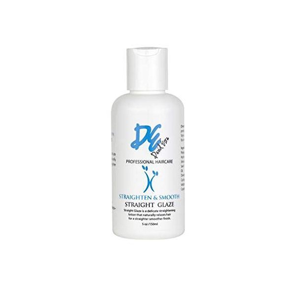 Straighten & Smooth Straight Glaze Hair Serum for Frizz Free Hair Made with All Natural Organic Ingredients by David Ezra DE Pro Hair Care