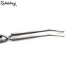 Rolabling Nail Art Tweezers Manicure Rhinestones Picking Tools Trimmers Stainless Steel Nail Art Tools (Size-1)