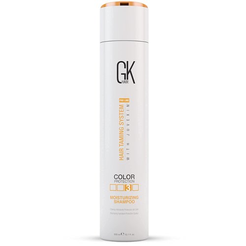 GK HAIR Global Keratin Moisturizing Shampoo (10.1 Fl Oz/300ml) for Hydrating Color Protection Dry Damage Curly Frizzy Thinning Color Treated Hair Repair Organic Paraben Sulfate Free All Hair Types