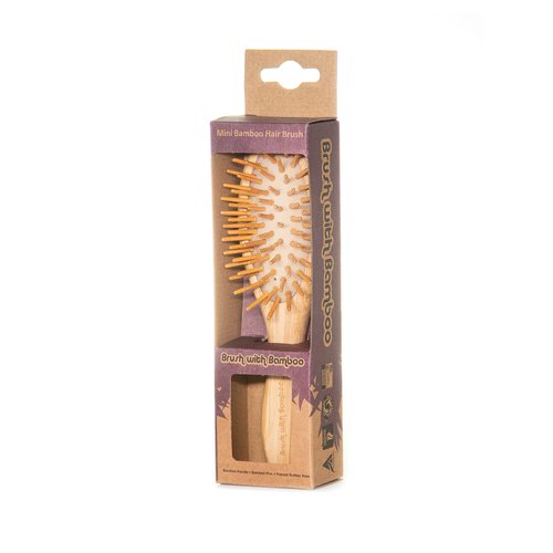 Mini Bamboo Hair Brush