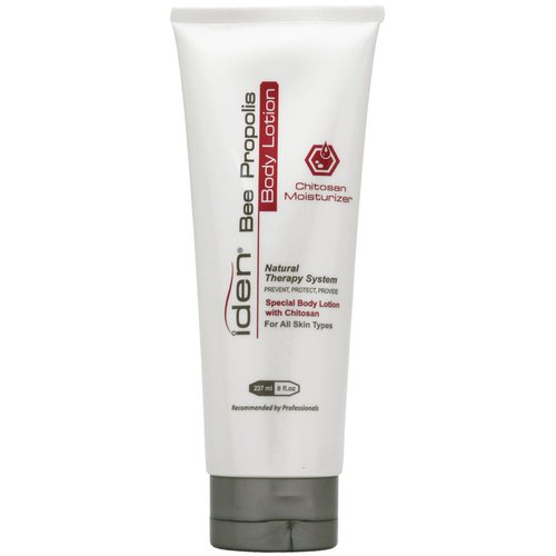 IDEN Bee Propolis Body Lotion, For Sensitive Skin, Hydrates and Softens, 8 fl.oz