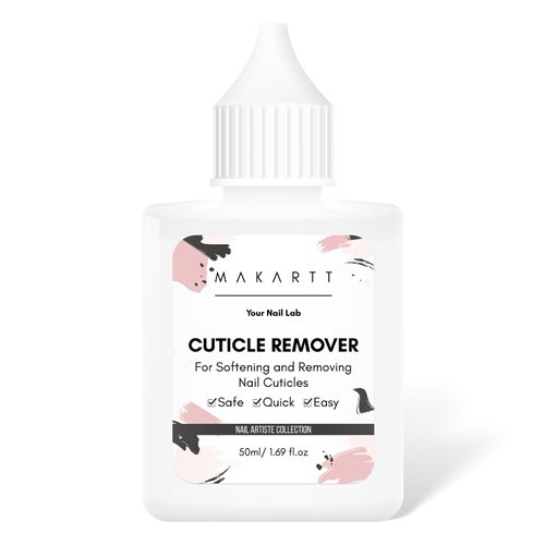 Makartt Cuticle Remover Liquid, 50ml Cuticle Softener, Professional Instant Cuticle Cream, Salon Quality Nail Care Cuticle Dissolver for Dry Cuticles Manicure and Pedicure Supplies Salon Home Use