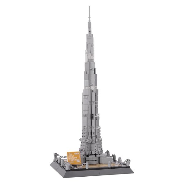 Oichy Architecture Building Blocks Set, Creative Toys Building Set for Adults and Kids 6+, Classical Famous Collection Architecture Model Kits for Display (555pcs)