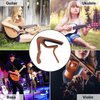 WINGO Guitar Capo for Acoustic and Electric Guitars - Rosewood Color with 5 Picks