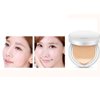 Magik Moisturizing BB Cushion Foundation Compact Buildable Coverage Long-Lasting (2 Pack, Natural)