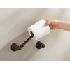 Moen YB5408CH Kingsley Traditional Double Post Pivoting Toilet Paper Holder, Chrome