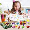 DMIGHT Jungle Safari Party Favors 20 PCS Wild Animals stamps for Kids Birthday Gifts, Zoo Animal Stamps for Kids, Self Inking Stamps for Kids