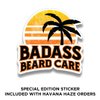 Badass Beard Care Beard Oil For Men - Havana Haze, 1 oz - 100% Natural and Organic Food-grade Ingredients, Soften Hair and Hydrate Skin