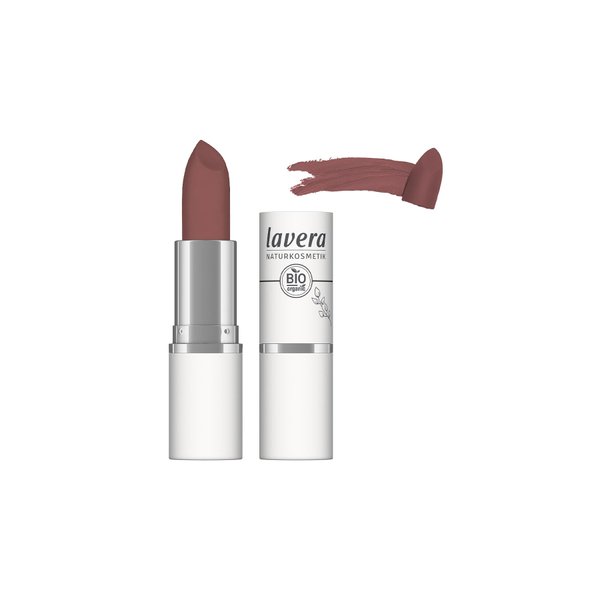 LAVERA Auburn Brown Velvet Matt Lipstick, 4.5 GR