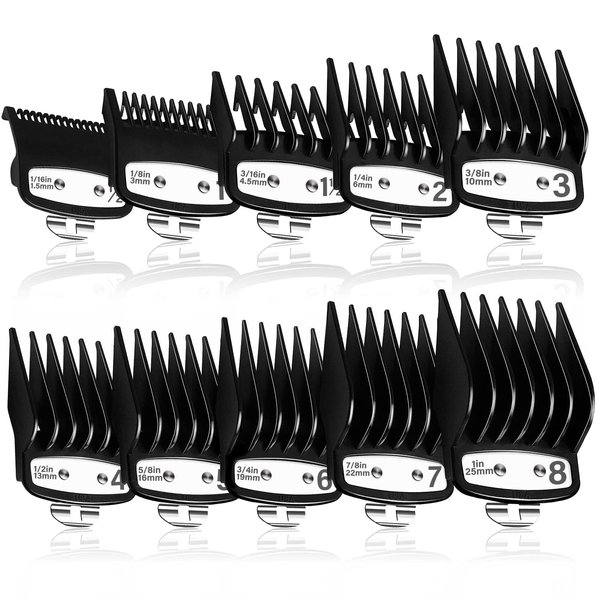 For Wahl Clipper Guards Set 10 Pack