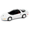 1996 Pontiac Firebird Trans Am T/A WS6 Bright White with Black Top & Red Interior Classic Gold Collection Limited Edition 7418 pieces Worldwide 1/64 Diecast Model Car Johnny Lightning JLCG025-JLSP149B