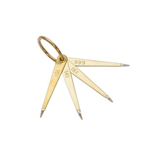 Gold Test Needles, Set of 4 | TES-804.00