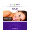Silc Skin Facial Pad - Multi-Area Set Reusable Pads - Self-Adhesive Silicone Face Patches - Wrinkle Patches for Face and Eyes - 4 Reusable Face Pads