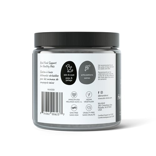 Organic Coconut Oil Pet Supplement for Dogs and Cats - Safe, Natural Skin and Coat Support with Cold Pressed Extra Virgin Coconut Oil - Itchy Skin, Dry Cracked Noses & Dry Skin Treatment - Made in USA