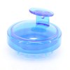 BTWTRY Blue Hair Shampoo Brush Scalp Care Hair Brush with Soft Silicone Care Scalp Massager for The Scalp Exfoliate and Promote Hair Growth (Blue)