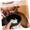 FRCOLOR 4pcs Baked Oil Bowl Dye Cream Bowl Pro Tools Facial Kit Hair Set Hair Dying Bowl Facemask Mixer Bowl Shaker Set Hair Salon Tool Mixing Bowl Hair Color Plastic Bowl Hair Dryer Miss