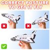 ArtCreativity Space Shuttle Gliders, Set of 24, Flying Toys for Boys & Girls, Made of Foam Material, Outdoor Toys for Children, Outer Space Party Favors for Kids, Great for Indoor & Outdoor Play