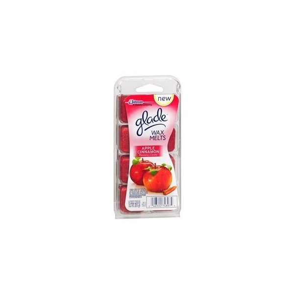 Glade Wax Melts Apple Cinnamon, 8 Ct.