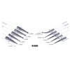 Beaute Galleria 5 Piece (10sizes) 2-Way Dotting Pens Nail Art Design Marbleizing Dotting Swirling Manicure Tools Mandala Art Painting Stylus