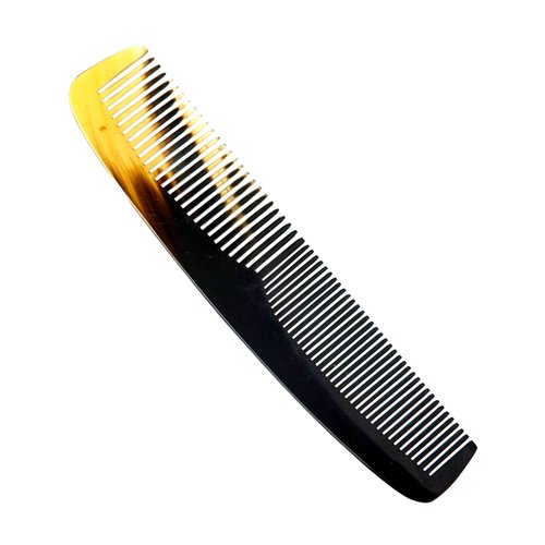 Natural Buffalo Horn Comb, Horn Comb For Hair, Anti-Static Handmade Pocket Horn Comb, Beard Comb, Horn Fine Tooth Comb, Gift For Men Women Mom Wife Daughter, Mothers Day, Birthday (Comb-27 XL)