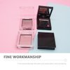 Beaupretty 1Set Empty Blusher Trays Square Magnetic Eyeshadow Lipstick Palette Make Up Pans Case Container Cosmetics Sub Package Holder for DIY Homemade
