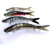 5.5" Multi Jointed Section Segmented Fishing Lure Bass Trout Swimbait Crank Topwater - LM Bass